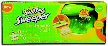 SWEEPER SWIFFER STARTER KIT 1 UNIT 2 WET & 2 DRY - Sweepers